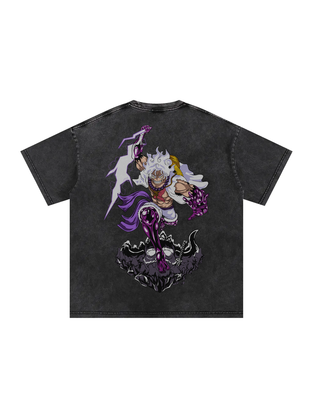 Man In The Moon  Oversized HeavyWeight UV Changing ( Black)